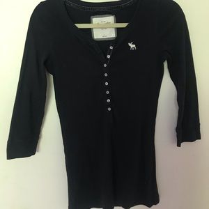 Abercrombie & Fitch quarter sleeve top